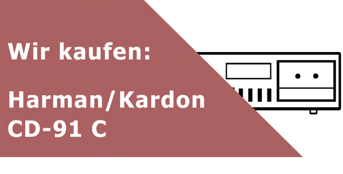 Harman/Kardon CD 91 C Tapedeck Ankauf