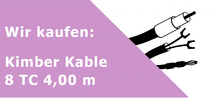 Kimber Kable 8 TC 4,00 m Lautsprecherkabel Ankauf