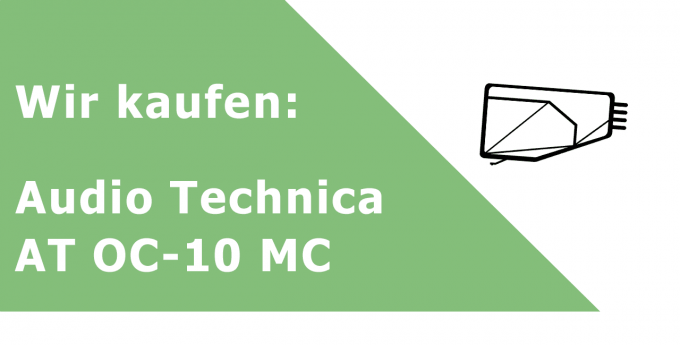 Audio Technica AT OC-10 MC Tonabnehmer Ankauf