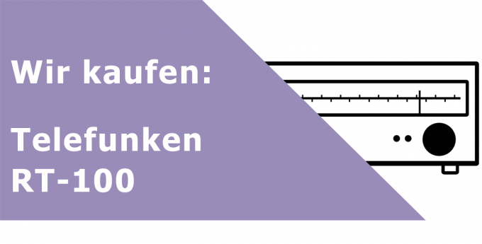 Telefunken RT-100 Tuner Ankauf