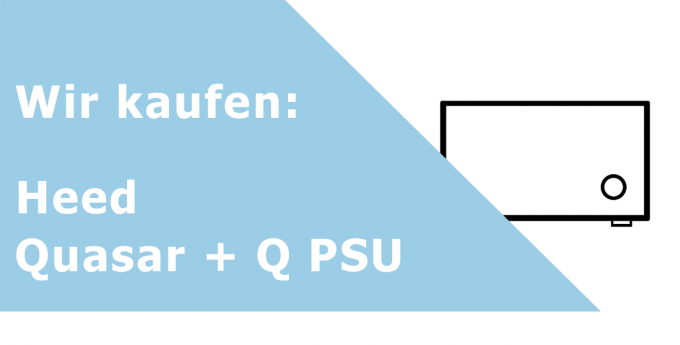 Heed Quasar + Q PSU Phonoverstärker Ankauf