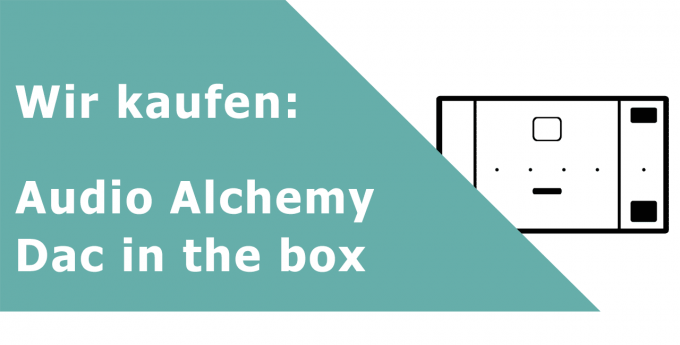 Audio Alchemy Dac in the box DA-Wandler Ankauf