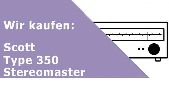 Scott Type 350 Stereomaster Tuner Ankauf