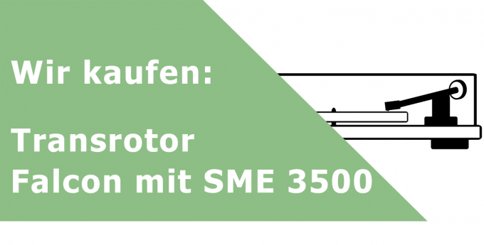 Transrotor Falcon mit SME 3500 Plattenspieler Ankauf