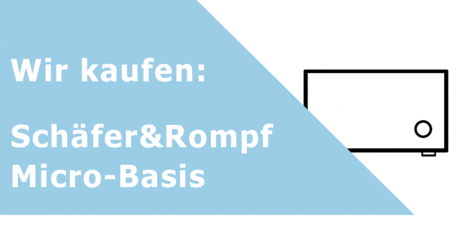 Schäfer & Rompf Micro-Basis Phonoverstärker Ankauf