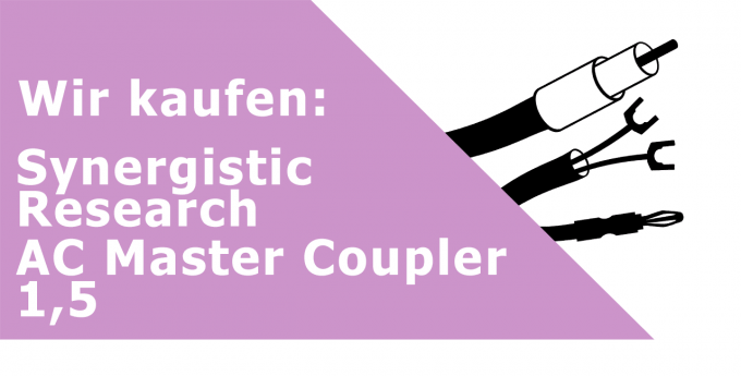 Synergistic Research AC Master Coupler 1,5 Netzkabel Ankauf