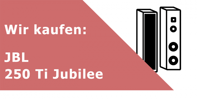JBL 250 Ti Jubilee Lautsprecher Ankauf