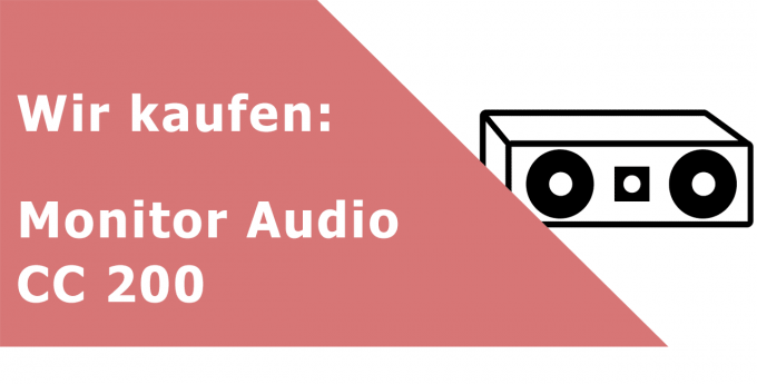 Monitor Audio CC 200 Centerlautsprecher Ankauf