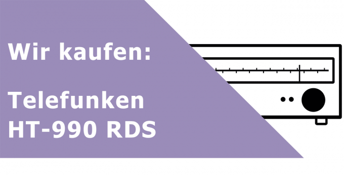 Telefunken HT-990 RDS Tuner Ankauf