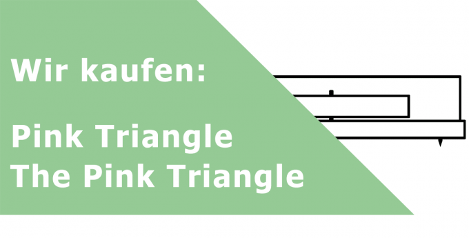 Pink Triangle The Pink Triangle Analoglaufwerk (ohne Tonarm) Ankauf
