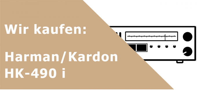 Harman/Kardon HK 490 i Receiver Ankauf