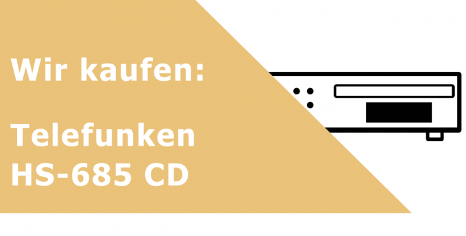 Telefunken HS-685 CD CD-Player Ankauf