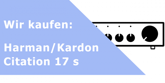 Harman/Kardon Citation 17 s Vorverstärker Ankauf