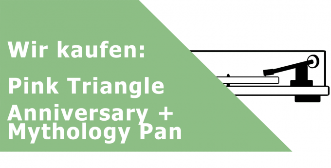 Pink Triangle Anniversary + Mythology Pan Plattenspieler Ankauf