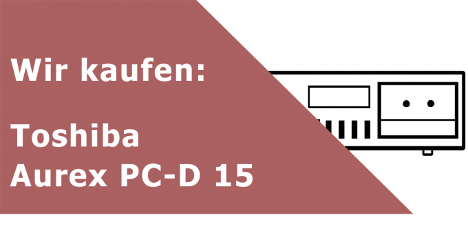 Toshiba Aurex PC-D 15 Tapedeck Ankauf