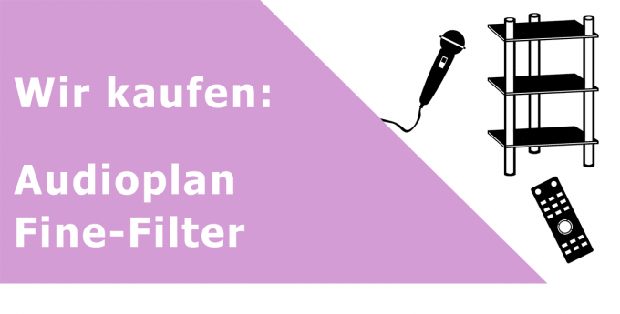 Audioplan Fine Filter Netzfilter Ankauf