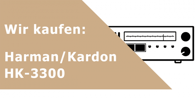 Harman/Kardon HK 3300 Receiver Ankauf