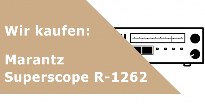 Marantz Superscope R-1262 Receiver Ankauf