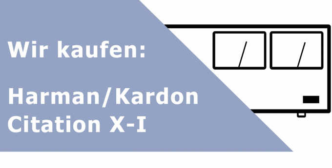 Harman/Kardon Citation X-I Endverstärker Ankauf