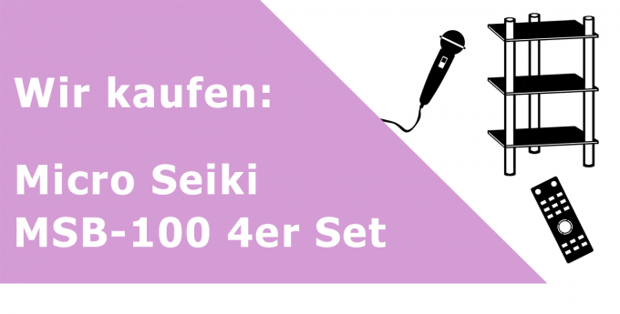Micro Seiki MSB-100 4er Set Gerätefüße / Spikes Ankauf