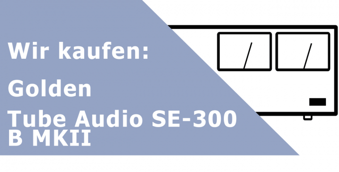 Golden Tube Audio SE-300 B MKII Endverstärker Ankauf