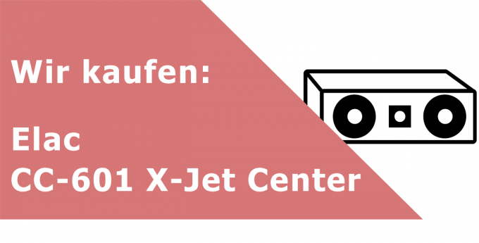Elac CC-601 X-Jet Center Centerlautsprecher Ankauf