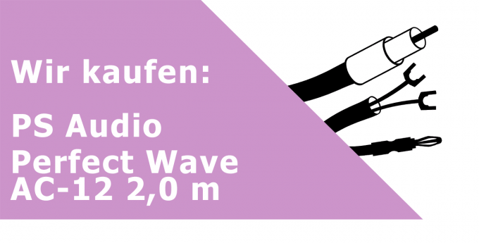 PS Audio Perfect Wave AC-12 2,0 m Netzkabel Ankauf