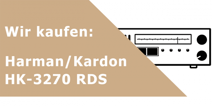 Harman/Kardon HK 3270 RDS Receiver Ankauf