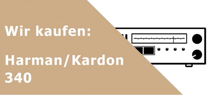 Harman/Kardon 340 Receiver Ankauf