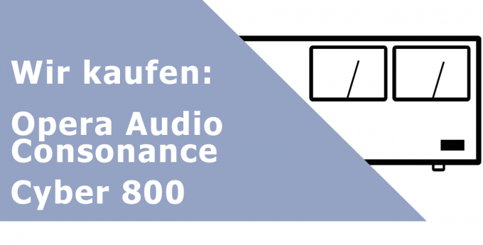 Opera Audio Consonance Cyber 800 Endverstärker Ankauf