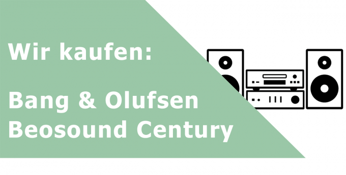 Bang & Olufsen Beosound Century Komplettanlage mit Lautsprechern Ankauf