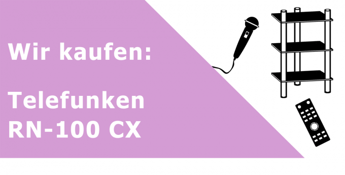 Telefunken RN-100 CX CX-Decoder Ankauf