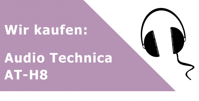 Audio Technica AT-H8 Kopfhörer Ankauf