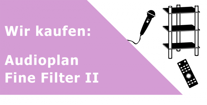Audioplan Fine Filter II Netzfilter Ankauf
