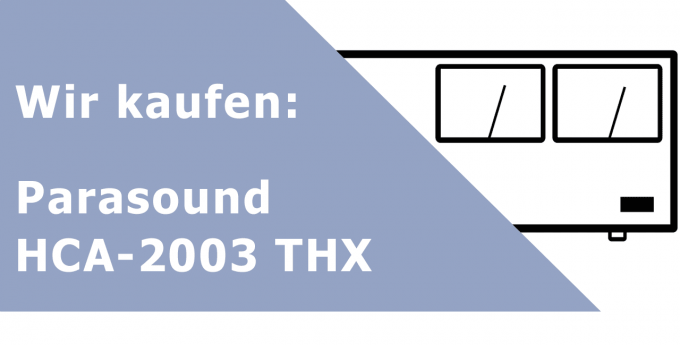 Parasound HCA-2003 THX Endverstärker Ankauf