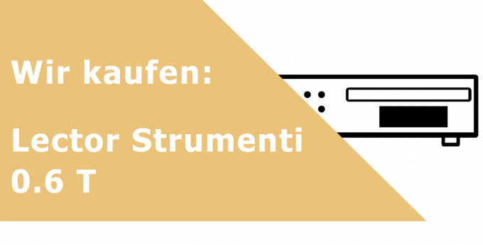 Lector Strumenti 0.6 T CD-Player Ankauf