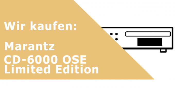 Marantz CD-6000 OSE CD-Player Ankauf