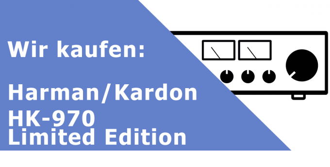 Harman/Kardon HK 970 Limited Edition Vollverstärker Ankauf