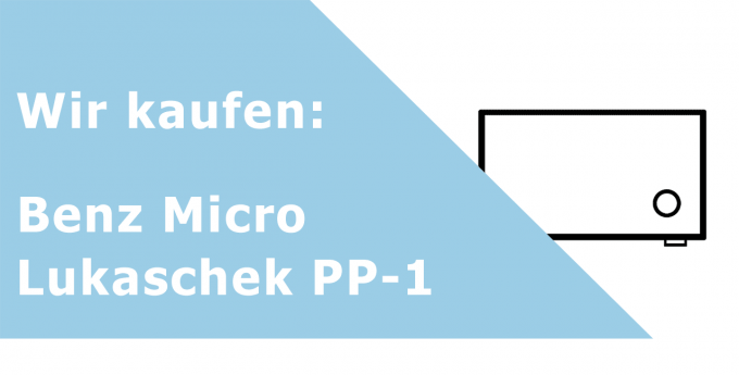 Benz Micro Lukaschek PP-1 PrePre Ankauf