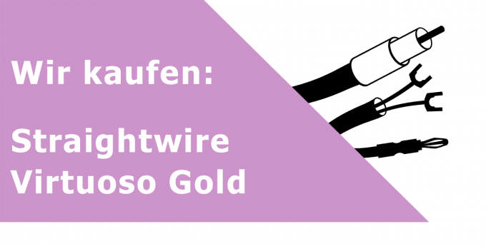 Straightwire Virtuoso Gold 1,0m Gerätekabel Ankauf