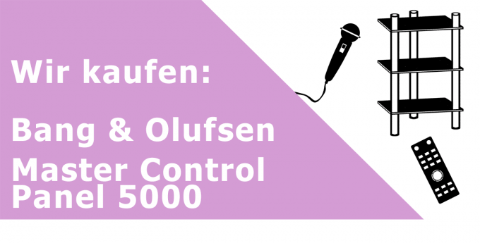 Bang & Olufsen Master Control Panel 5000 Fernbedienung Ankauf