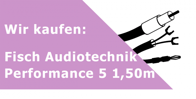 Fisch Audiotechnik Performance 5 1,50m Netzkabel Ankauf
