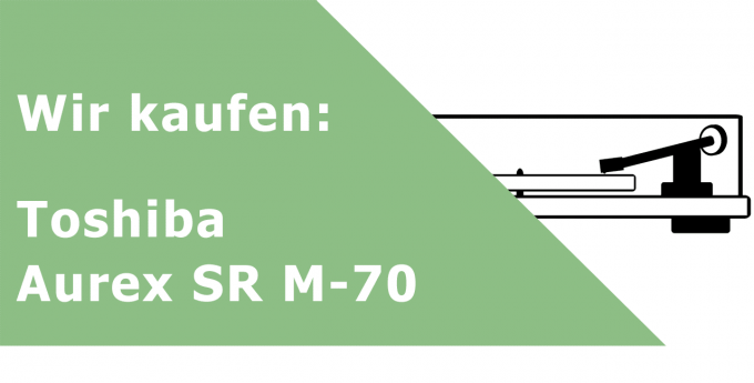 Toshiba Aurex SR M-70 Plattenspieler Ankauf