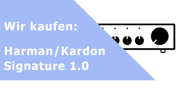 Harman/Kardon Signature 1.0 Vorverstärker Ankauf