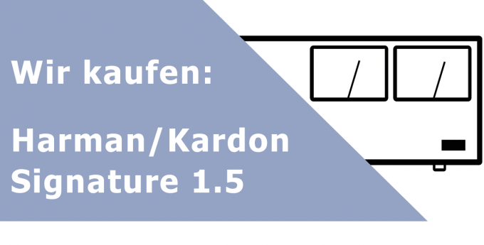 Harman/Kardon Signature 1.5 Endverstärker Ankauf