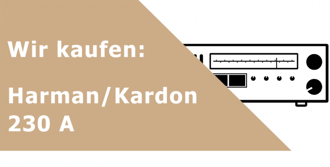 Harman/Kardon 230 A Receiver Ankauf