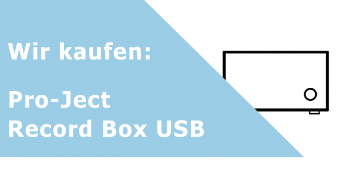 Pro-Ject Record Box USB Phonoverstärker Ankauf