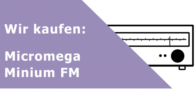 Micromega Minium FM Tuner Ankauf