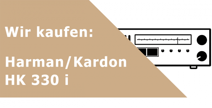 Harman/Kardon HK 330 i Receiver Ankauf
