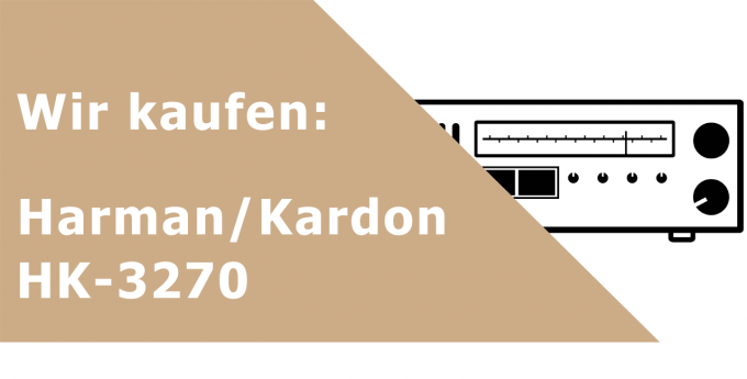Harman/Kardon HK 3270 Receiver Ankauf
